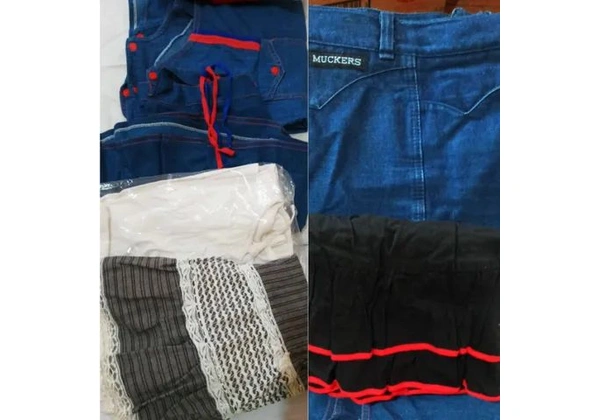 Kit Menina moça: saia, calça, conjunto Blusa e Saia! Vintage!!