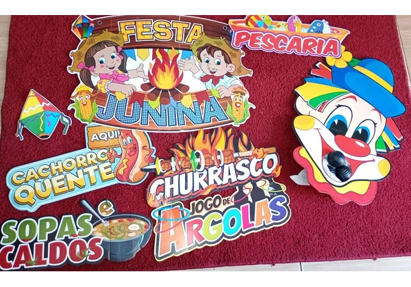 Decoração festa junina