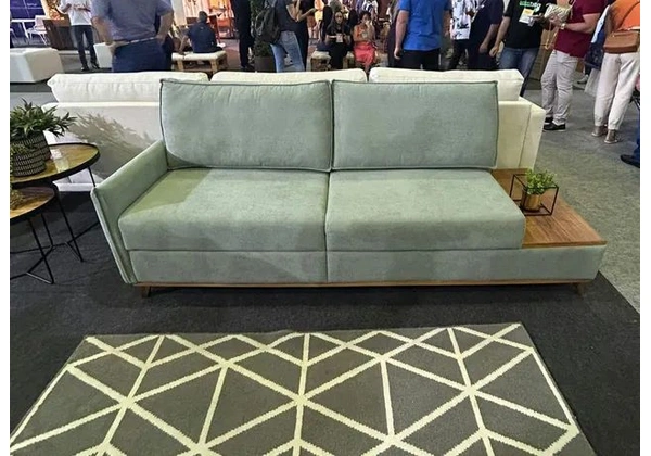 Sofa 3 lugares linho / belgica