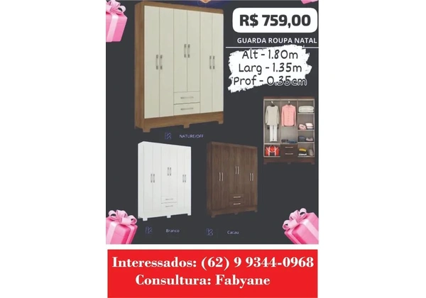Guarda Roupa Natal