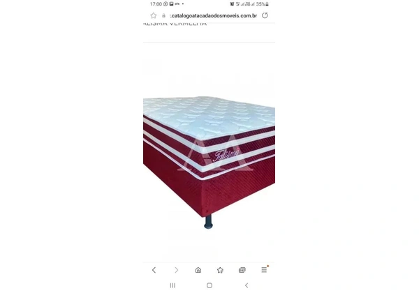 Cama casal pop R$ 380, 00 fotos ilustrativas