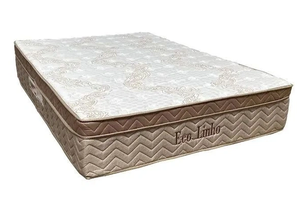Colchão Molas ensacadas 32 cm Ecolinho Luxo promoção