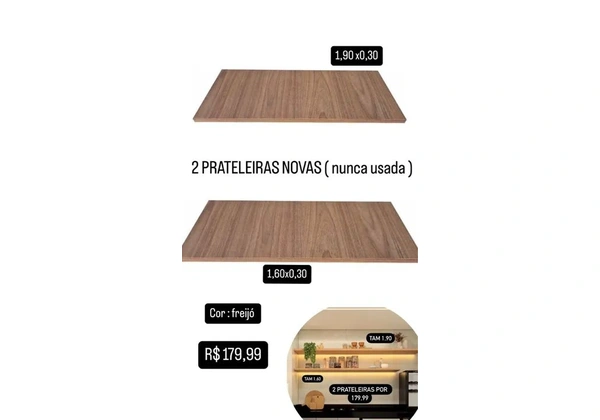 Prateleira para decoração
