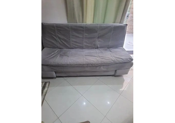 Sofa cama cinza, perfeito estado.