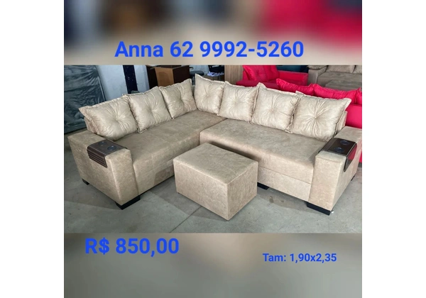 Sofá de canto novo...//