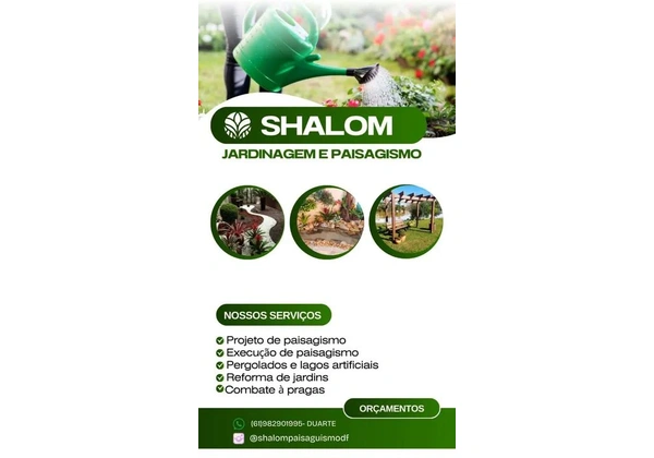 Jardinagem e Paisagismo - Shalom