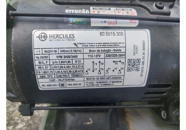 Carrinho para piscina filtro e bomba até 21m cúbicos