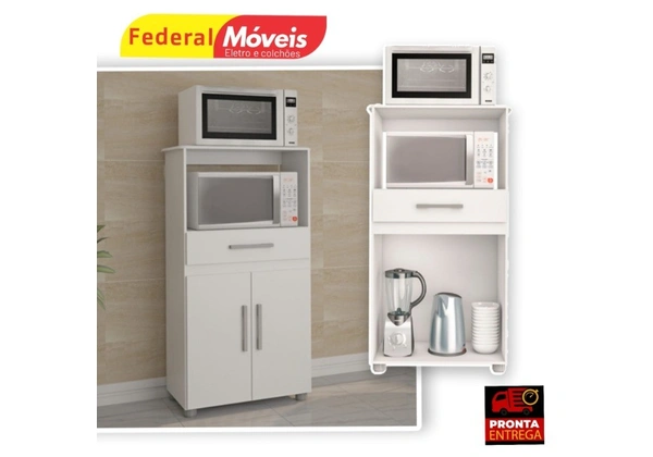 Multiuso Havana New 2 Portas 1 Gaveta - Novo - Fazemos Entrega