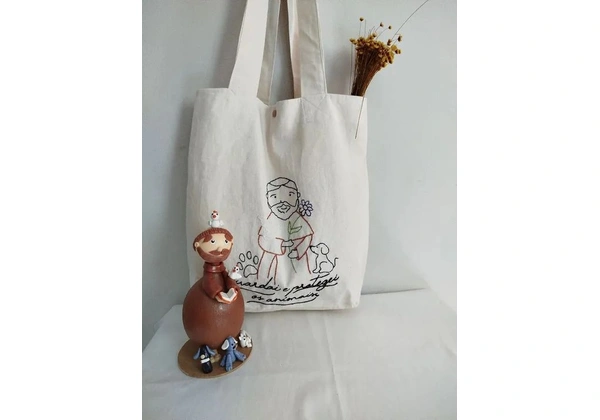 São Francisco de Assis e Ecobag