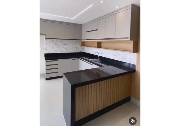 Armário de Cozinha Moderno com Design Inovador