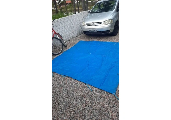 Lona Azul para Área Externa