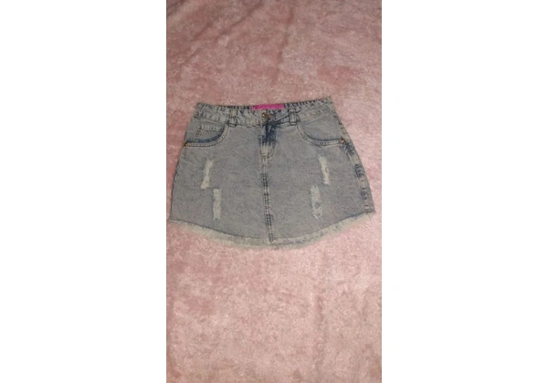 saia jeans new free tamanho 38