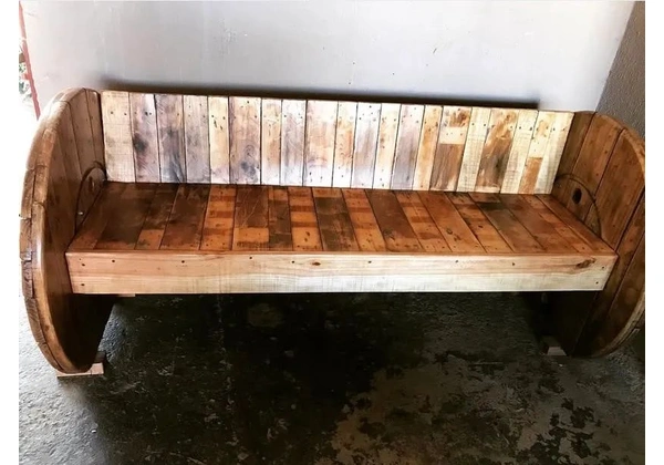 Banco de mesa de fio