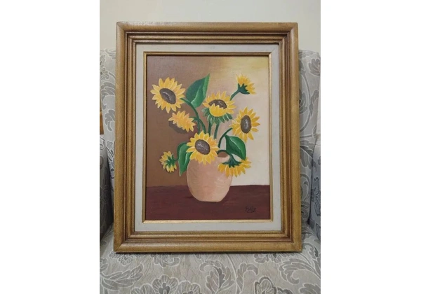 Quadro decorativo pintado a mão (Entrego)