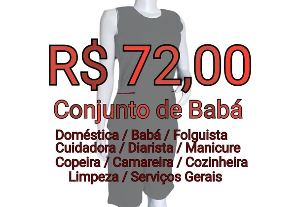 Conjunto de Babá em Helanca - Blusa + Bermuda