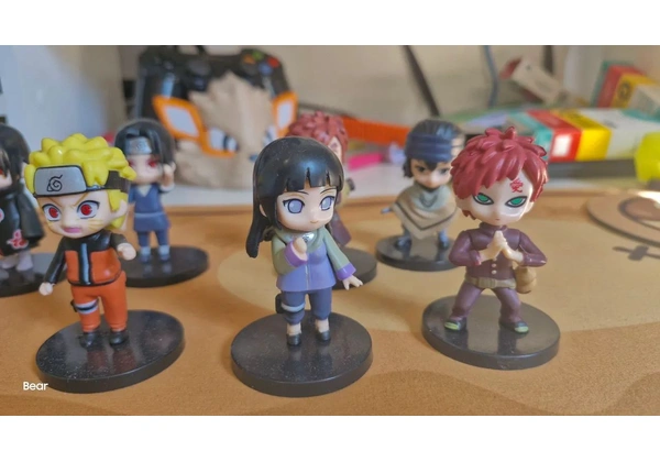 Kit com 12 Peças de Naruto