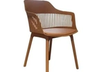 Cadeira de plástico moderna e elegante