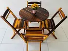 CONJUNTO DOBRÁVEL 70x70 REDONDO