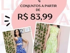 Conjuntos Croped + saia