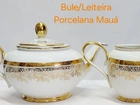 Bule e Leiteira de Porcelana Mauá