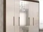 Guarda roupa MDF Casal 6 portas com espelho