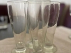4 copos tipo tulipa para cerveja de vidro