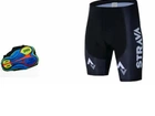 Short masculino respirável para ciclismo montanha short de bicicleta acolchoadas com gel.