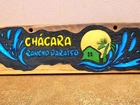 Placas entalhadas para sitio