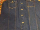 Colete Jeans Tradicional Plus Size Tam 54 ou EGG