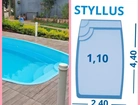Piscina de fibra kit básico