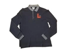 Camisa Pólo Masculina Manga Longa Lacoste Original Azul Impecável - Tamanho M / 4
