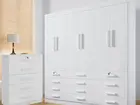 Kit Guarda Roupa + Cômoda
