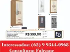 Guarda Roupa Fortaleza 3 Portas