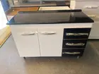 Balcão 3 gavetas com tampo reto - entrego