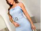 Macacão Pantalona Azul Bebê