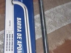 Apoio cromado para banheiro 80cm