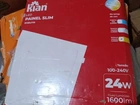 Painel LED Slim Kian 24W Embutir 1600lm Branco Frio