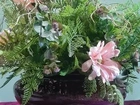 Vaso Decorativo com Flores Artificiais