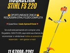 Roçadeira Stihl FS220 COMPLETA!
