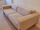 Sofá 3 lugares bege claro - Seminovo