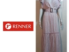 Renner vestido longo seminovo