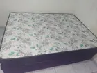 Vendo cama de casal com a base, em perfeito estado sem rasgos ou manchas