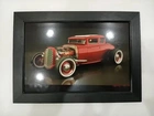Quadro Decorativo Parede Carro Ford Hot Rod 35 X 25