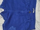 Short jeans azul