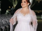 Vestido de noiva branco - Bárbara Melo