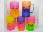 Kit 10 Canecas Chopp 300ml / 500ml Personalizadas Diversos modelos e Cores