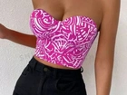 Top cropped - corsett