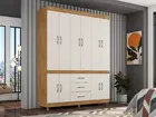 Guarda-Roupa 22103 10 portas e 3 gavetas