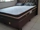 Cama box colchão (molas pocket) e base brinde