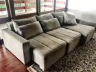 Sofá Modular Cinza Claro